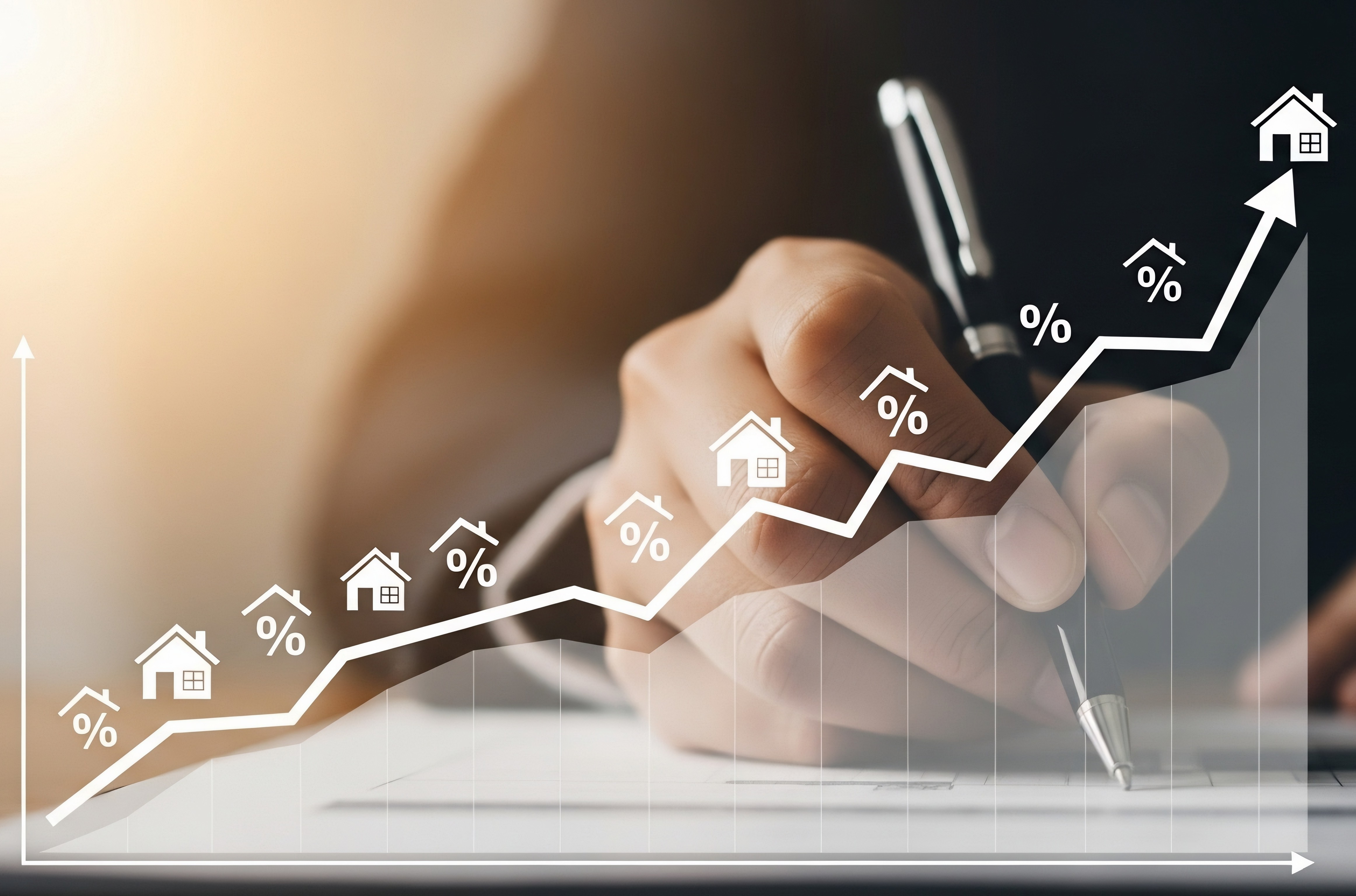United States market map concept